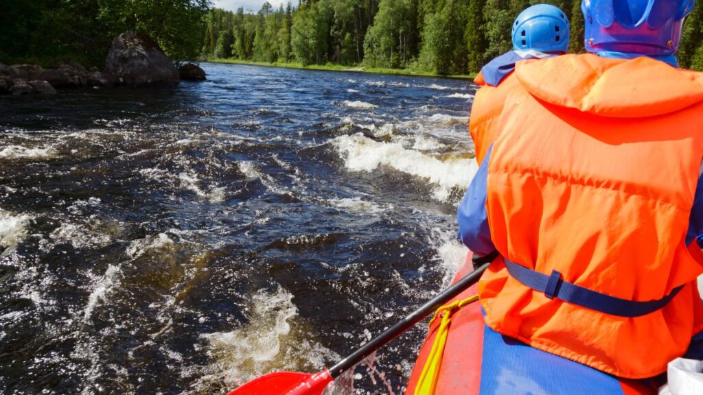 A bit more extreme, why not try white water rafting on your Scotland road trip