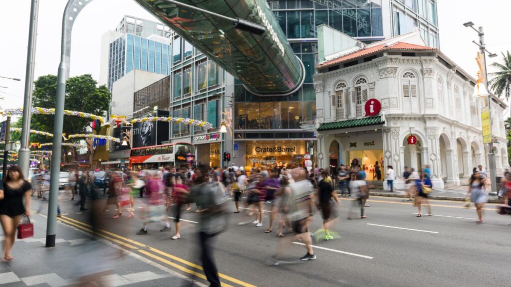 Shopping is a common past-time when you travel to Singapore