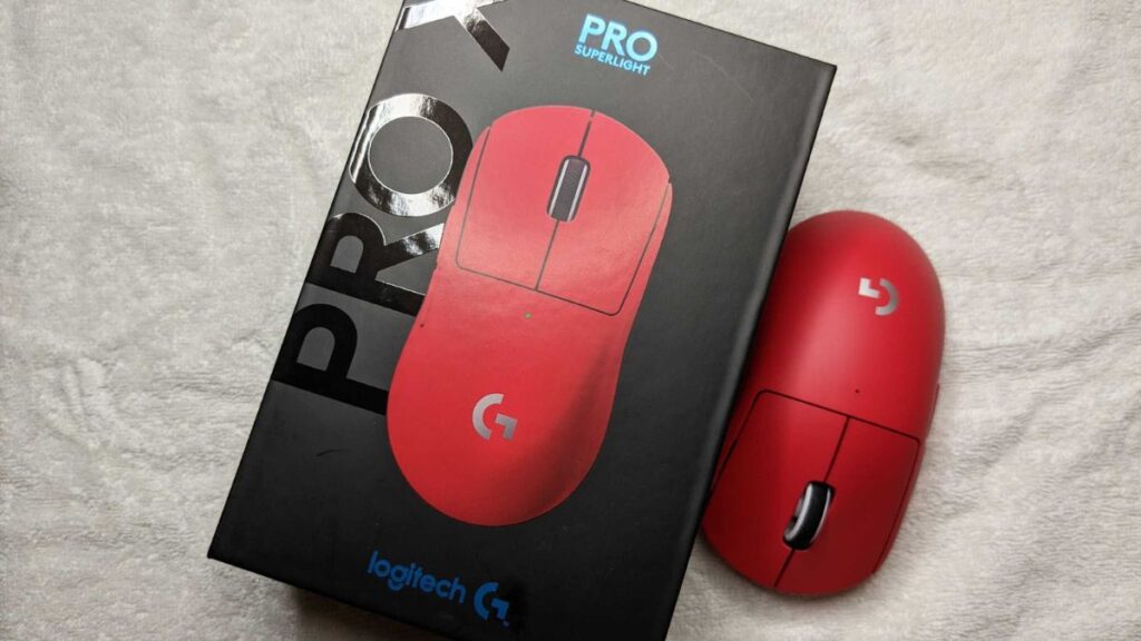 The Logitech G Pro X Superlight suits my travel-heavy schedule because it is so light