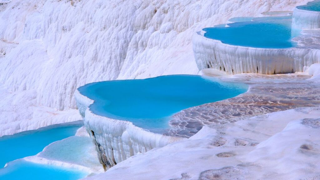 Pamukkale is a natural wonder and one of the best places to visit in Turkey