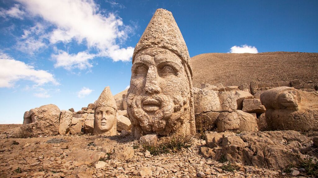 Unesco Heritage site Mount Nemrut is a great tourist attraction and one of the best places to visit in Turkey