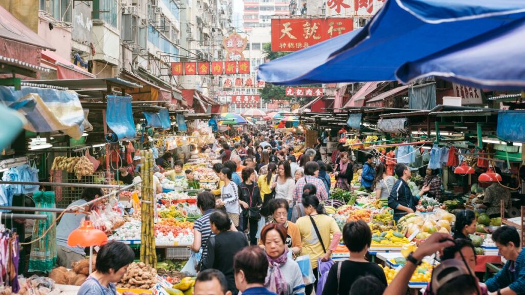 Crowded streets are no longer the norm for some parts of Hong Kong