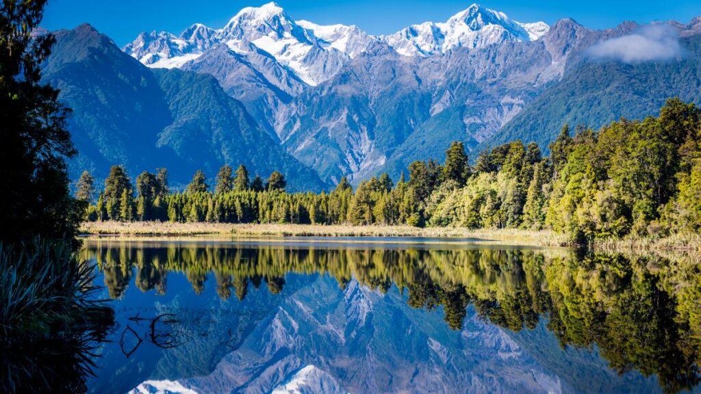 Make a trip to South Island in New Zealand, if you are a nature lover