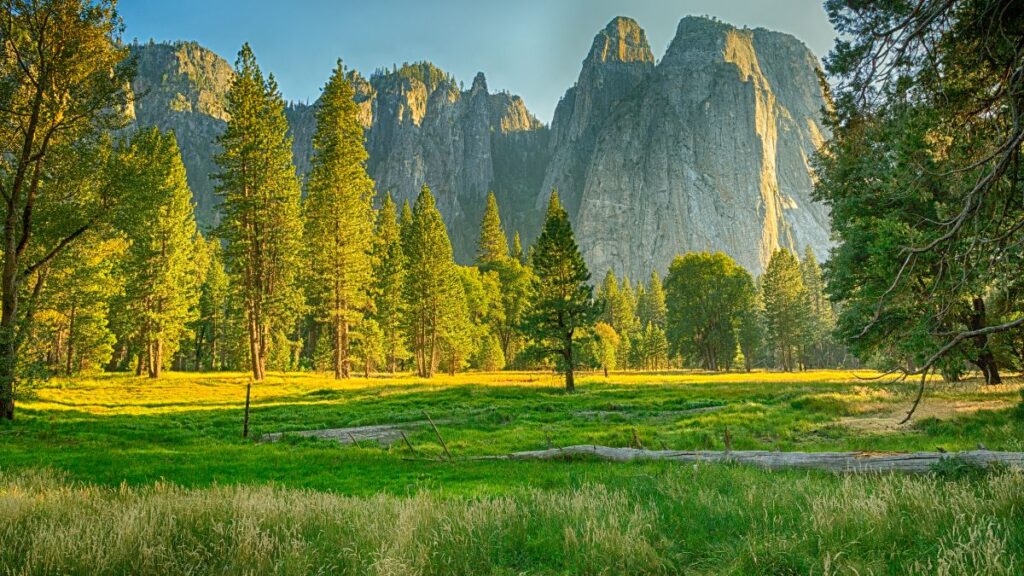 Yosemite National Park in California is a great place to visit if you are a nature lover