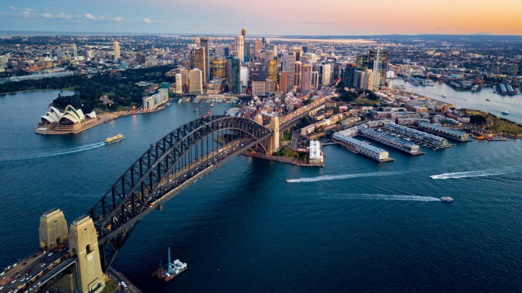 For Sydney tourist attractions look no further than the Sydney Harbour Bridge