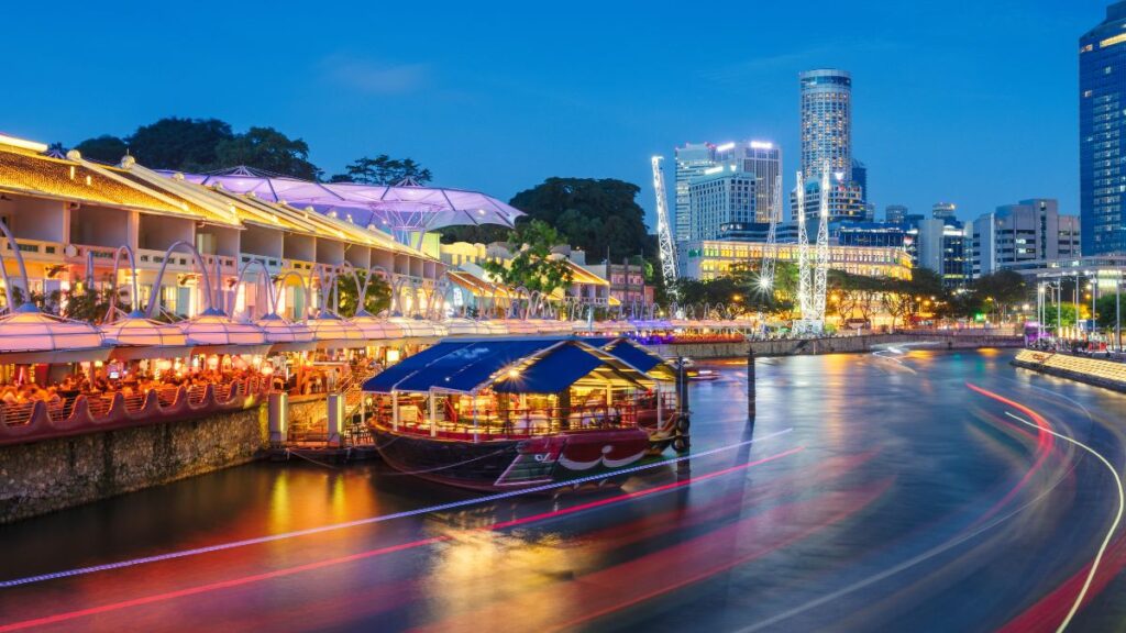 instagrammable places in Singapore - Clarke Quay