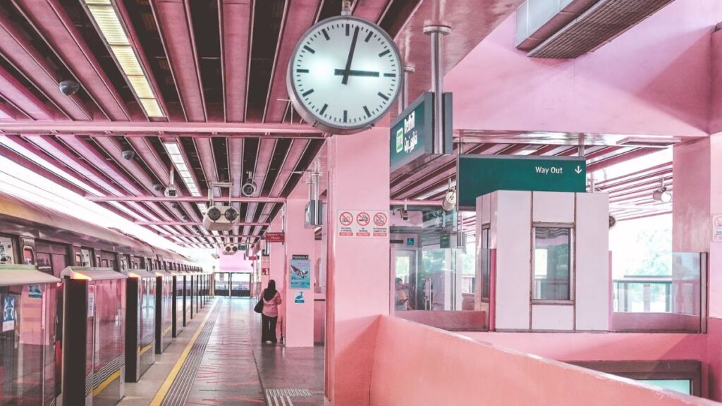 instagrammable places in Singapore - Redhill MRT station