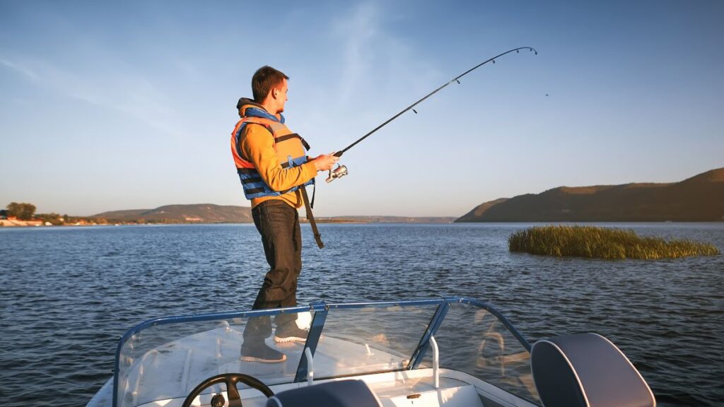 Don't forget your fishing equipment when you embark on a marine travel adventure