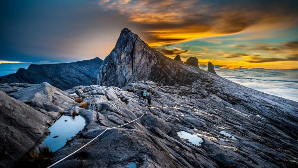 In Malaysia, Mount Kinabalu is the ultimate goal and one of the top mountains in Asia to scale