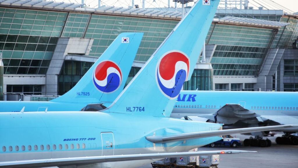 Korean Air is doing well and often seen as one of the best airlines in Asia