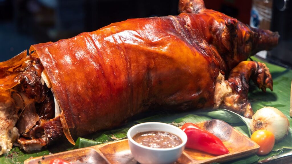 Lechon is one of the best Filipino dishes and most famous as well