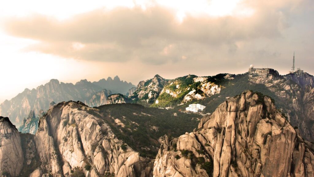 Mount Huangshan in China is known for its great peaks and also as one of the best mountains in Asia to climb