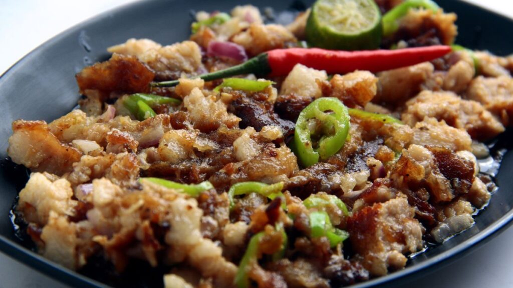 Sisig is another Filipino cuisine classic