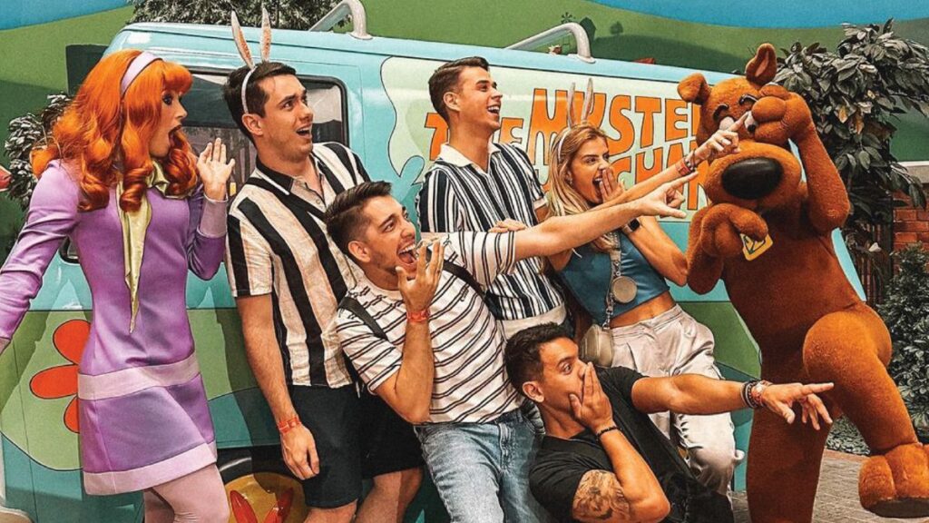 The Scooby Doo attraction is popular at Warner Brothers World