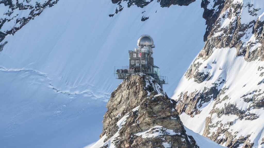 Jungfraujoch has the Sphinx Observatory, which is an amazing experience