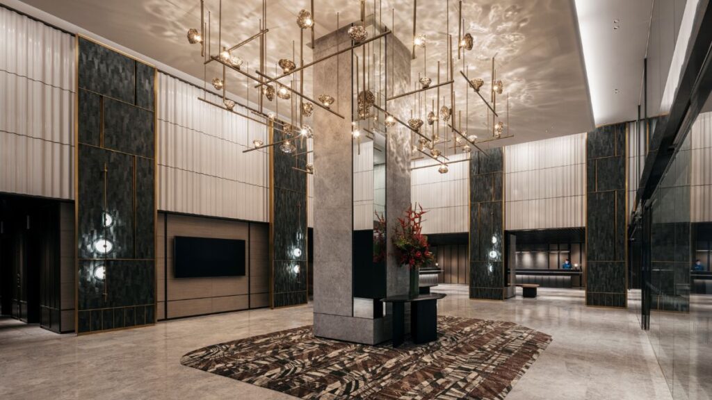 Linda Reddy will be overseeing the Hilton Singapore Orchard - this is the interior