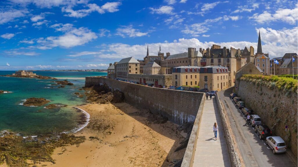 Saint-Malo is one of the most tourist attractions to visit in France if you swing by Brittany