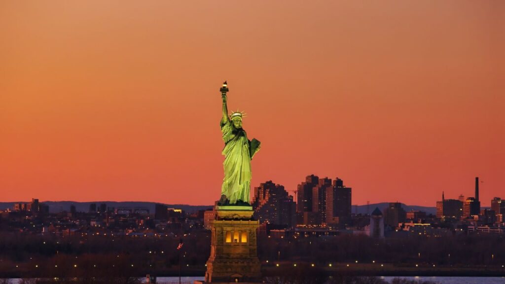 The Statue of Liberty was gifted by France, this is one of the amazing facts about New York City