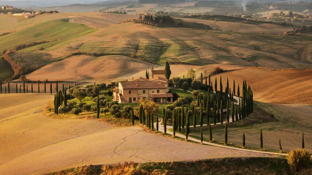 Tuscany offers a restful experience and is one of the best places to visit in Italy with family
