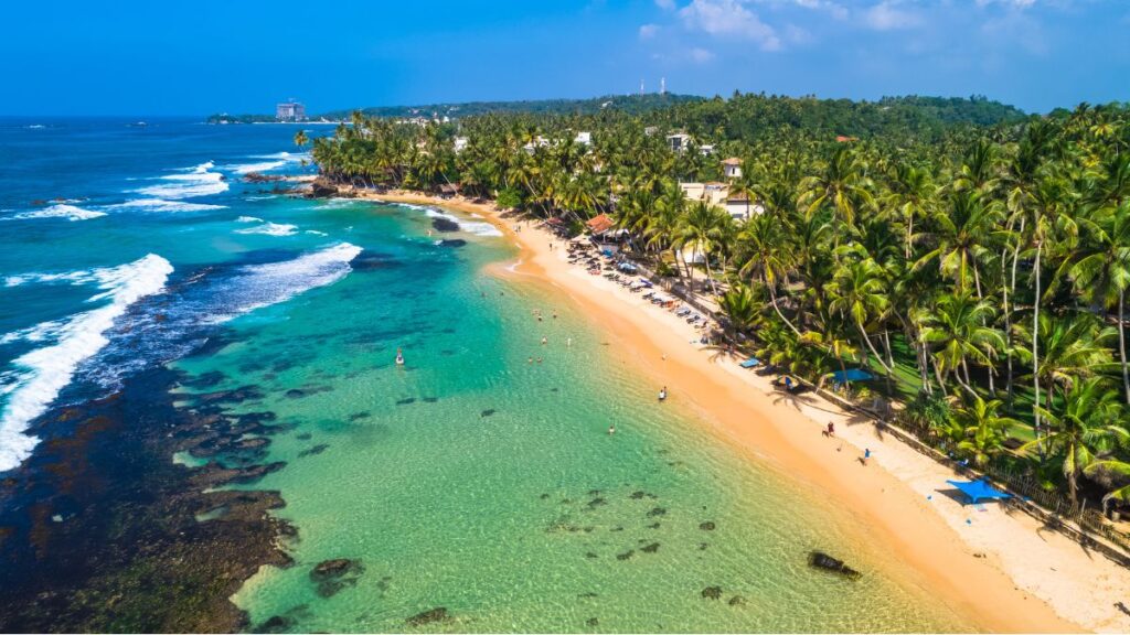 Unawatuna Beach is easily one of the best beaches in Sri Lanka due to its pristine conditions