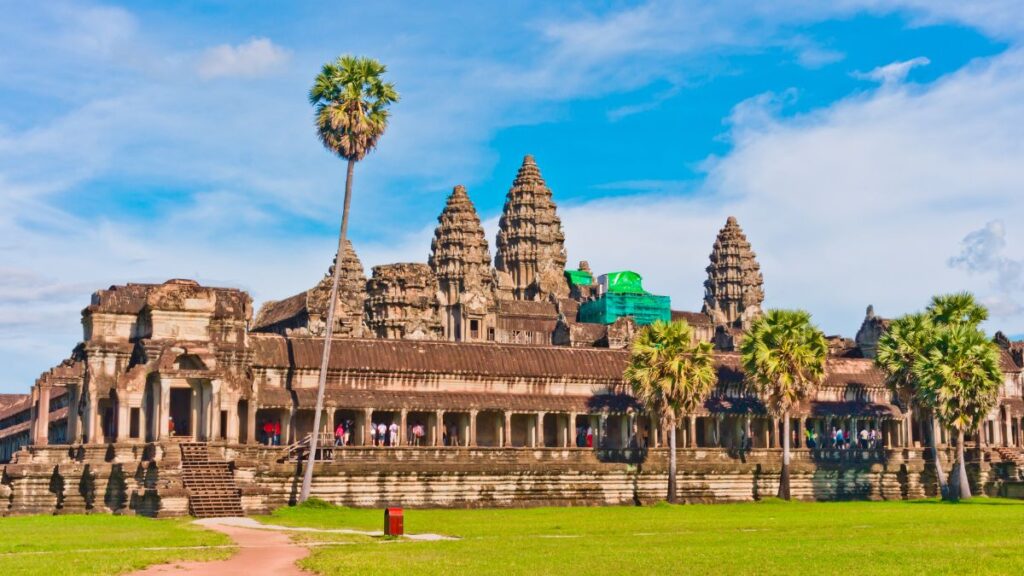 Angkor Wat is the most famous tourist site when you travel to Cambodia