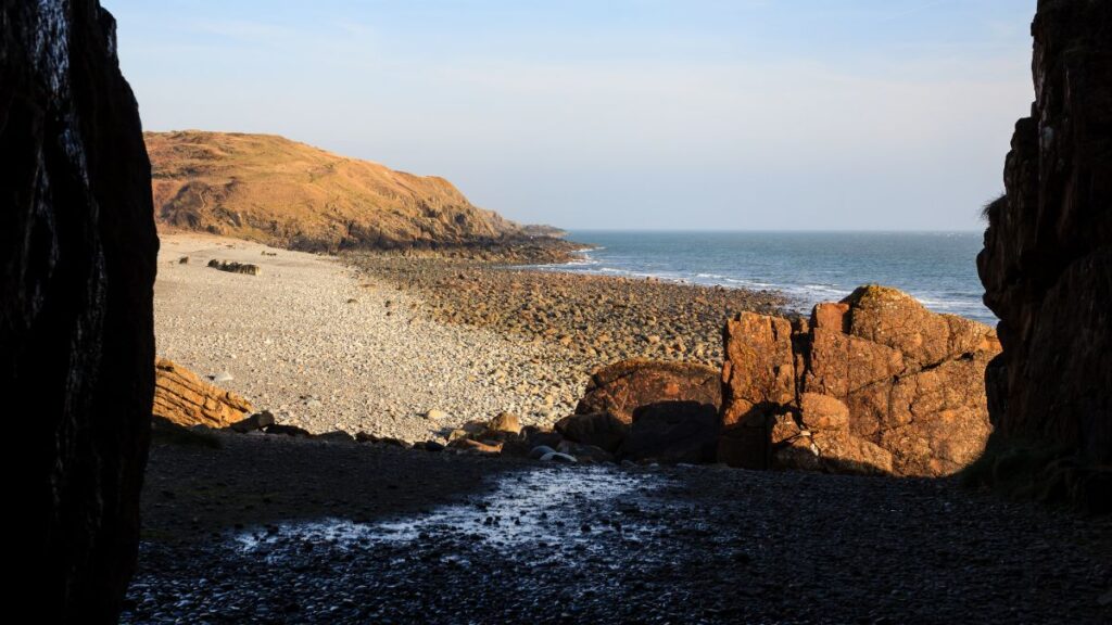 St. Ninian’s Cave should be on your list of caves in Scotland to visit