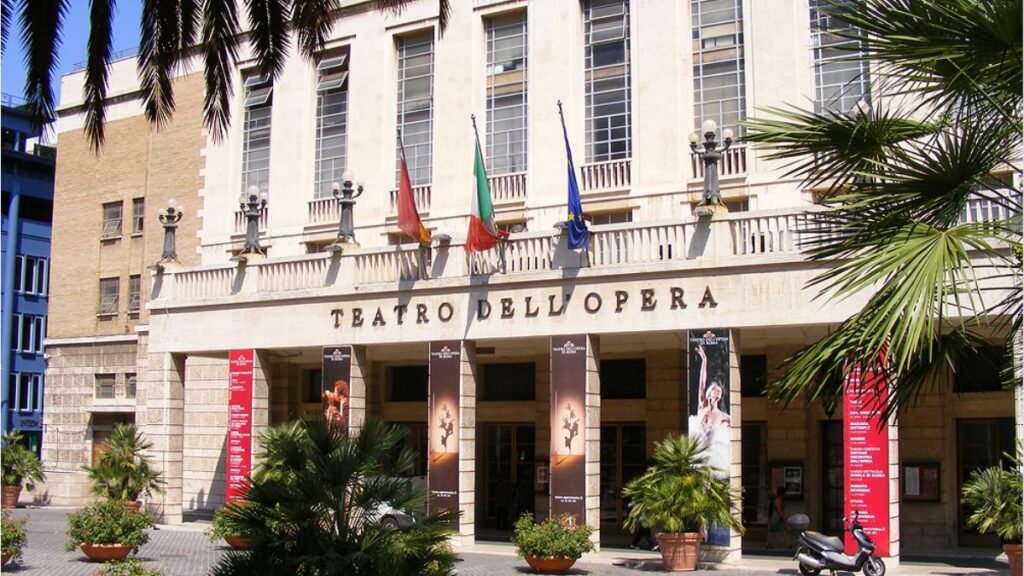 Teatro dell’opera is one of the most well-known opera houses in Italy