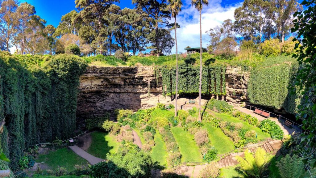 The Umpherston Sinkhole is an amazing ecological site to visit