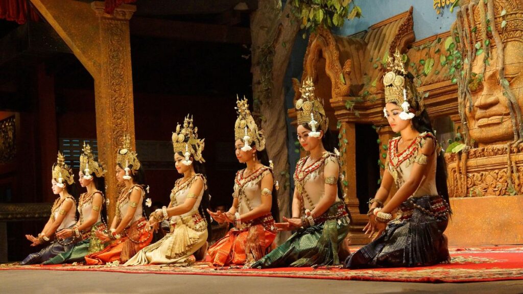 The local culture is amazing, so make sure to see some local performances when you travel to Cambodia