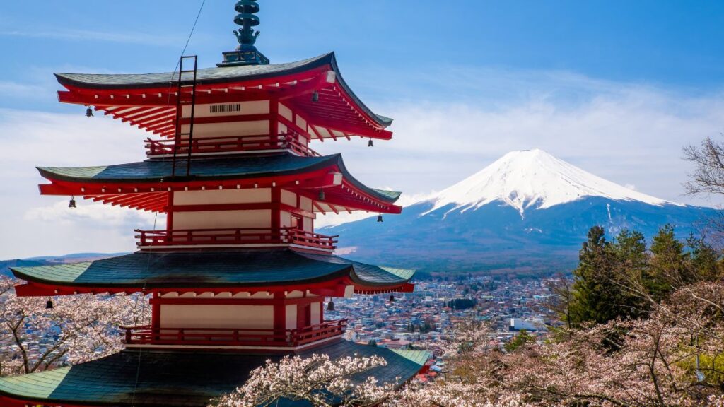 When you think Volcanoes in Asia, you have to list Mount Fuji