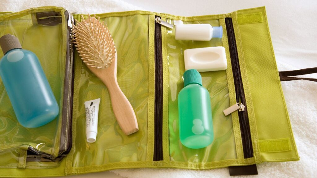 Packing away your toiletries in a proper to-go bag is critical for smart travellers