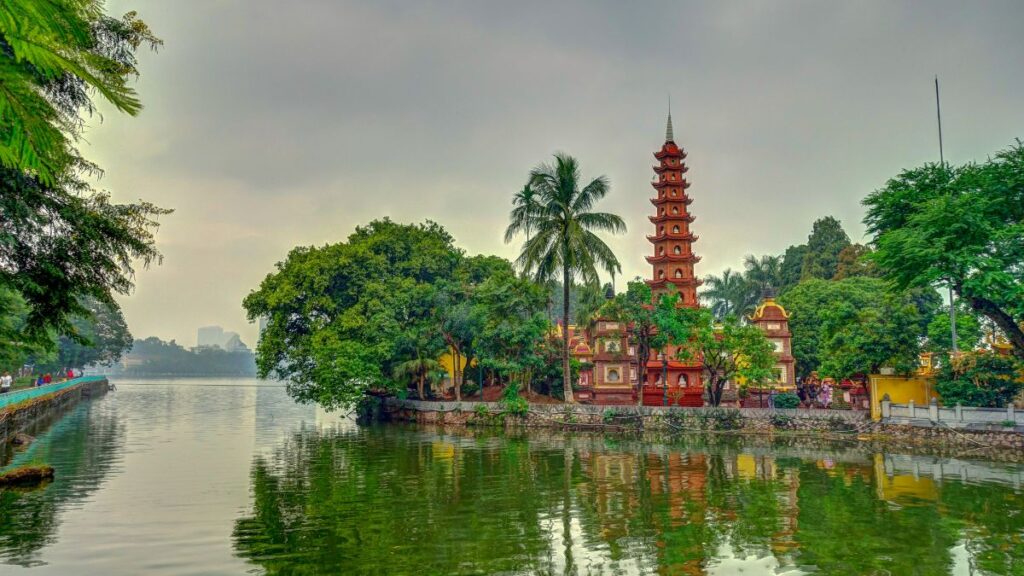 Hanoi offers a peaceful and quiet alternative to Ho Chi Minh and is on our list of the best Asian cities to visit in 2024