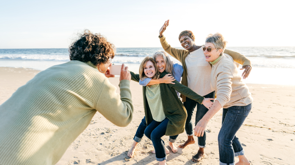 Be vary about people who offer take group photos when you travel