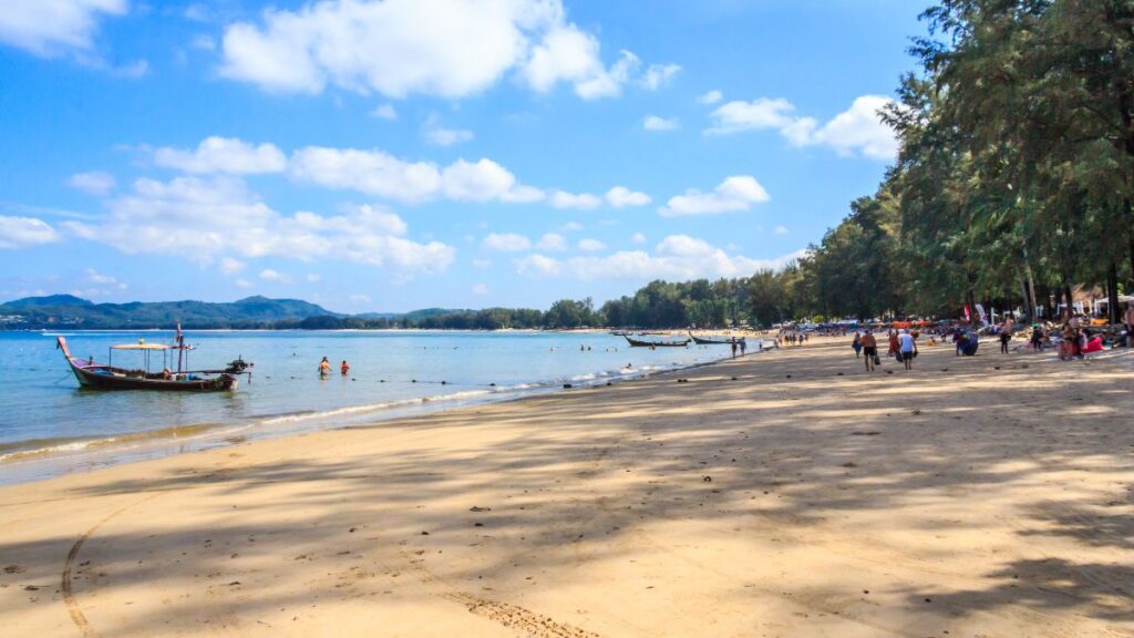 Bang Tao Beach is one of the longest beaches in Phuket