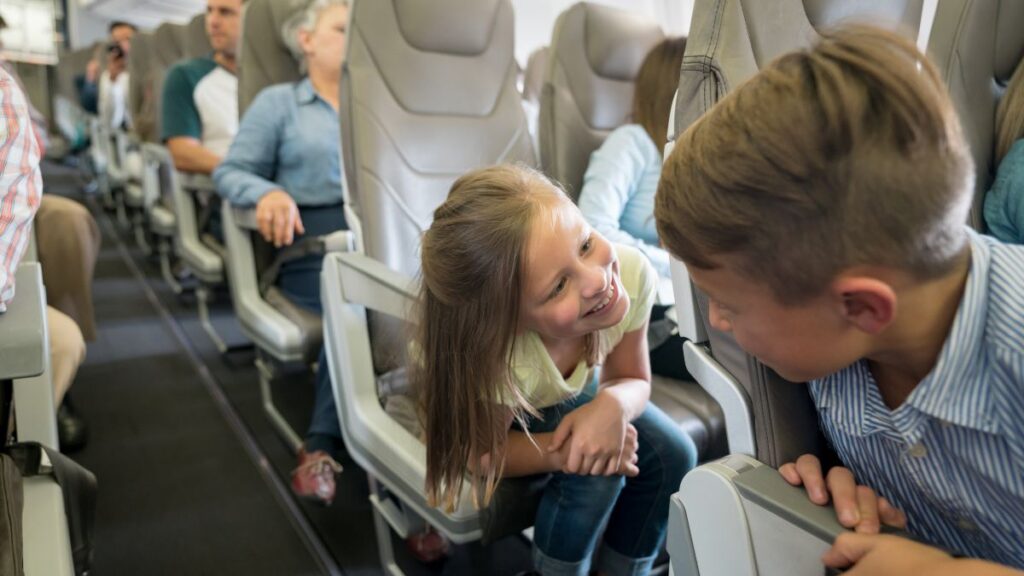 Make sure your kids are kept comfortable and engaged during the flight