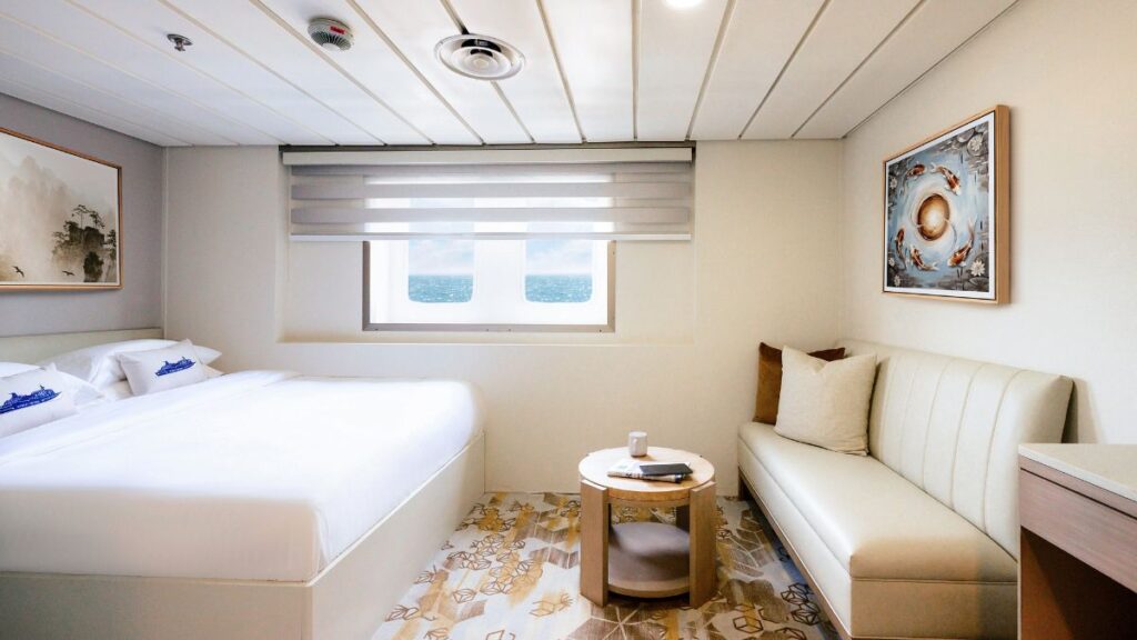 There are 305 cabins on World Legacy, offering options for all travellers