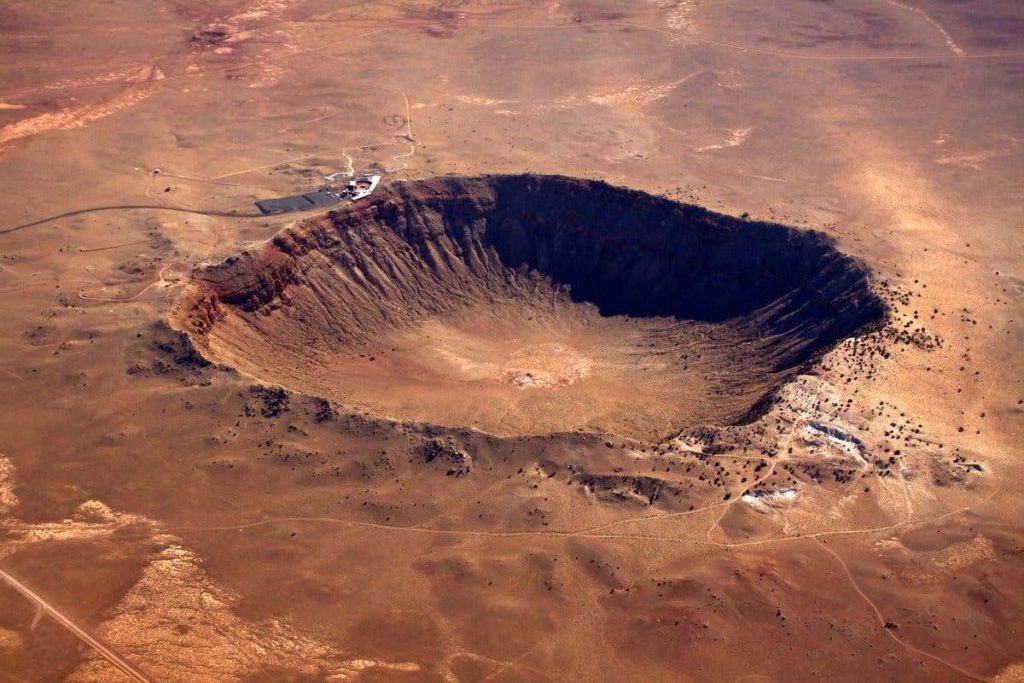 7 wonders of the ancient world, Barringer Meteorite Crater, USA