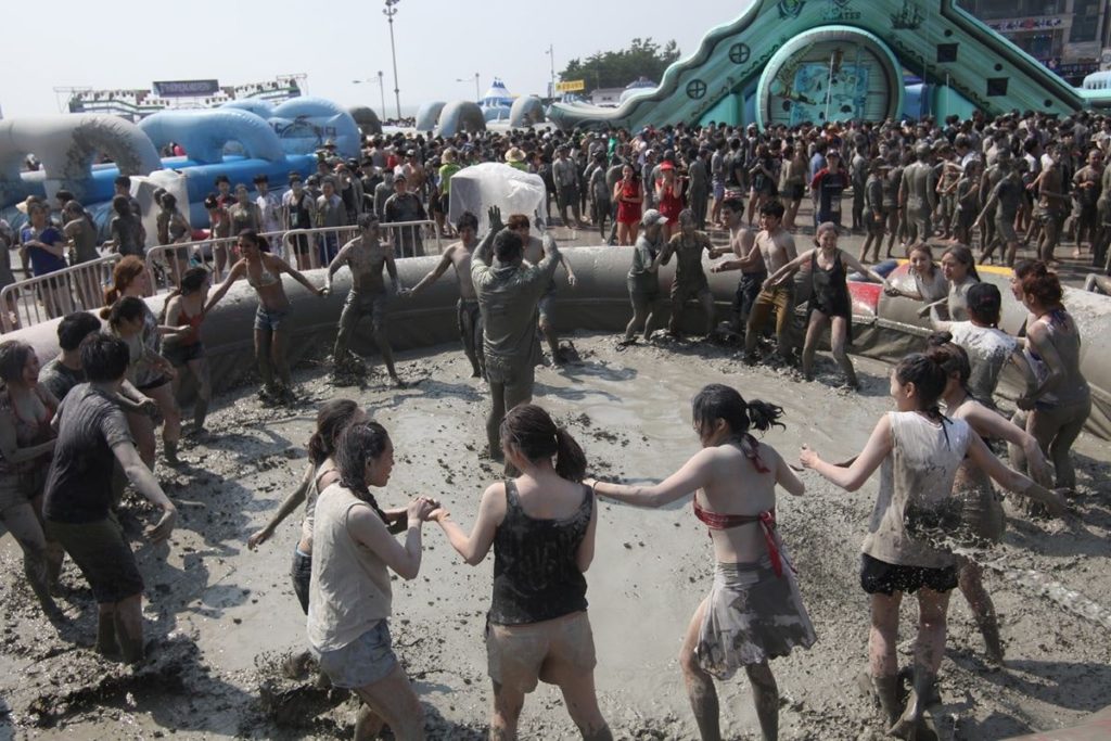 World’s best festivals, Boryeong Mud Festival, Daecheon Beach, South Korea