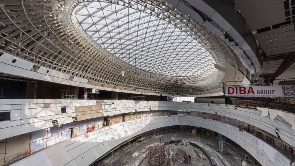 Largest shopping mall in the world, Iran Mall, Tehran, Iran