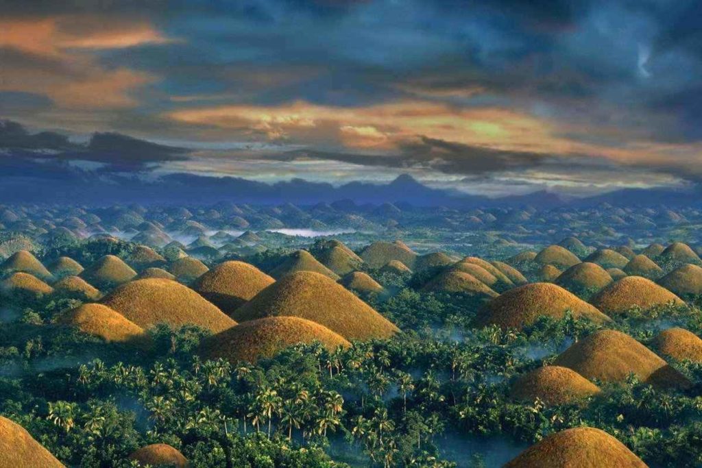 Unusual places to visit, Chocolate Hills, Philippines
