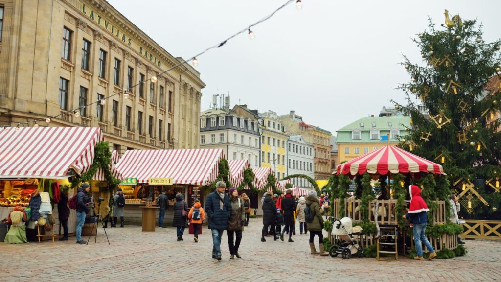 Riga, Latvia is one of the best places to spend Christmas