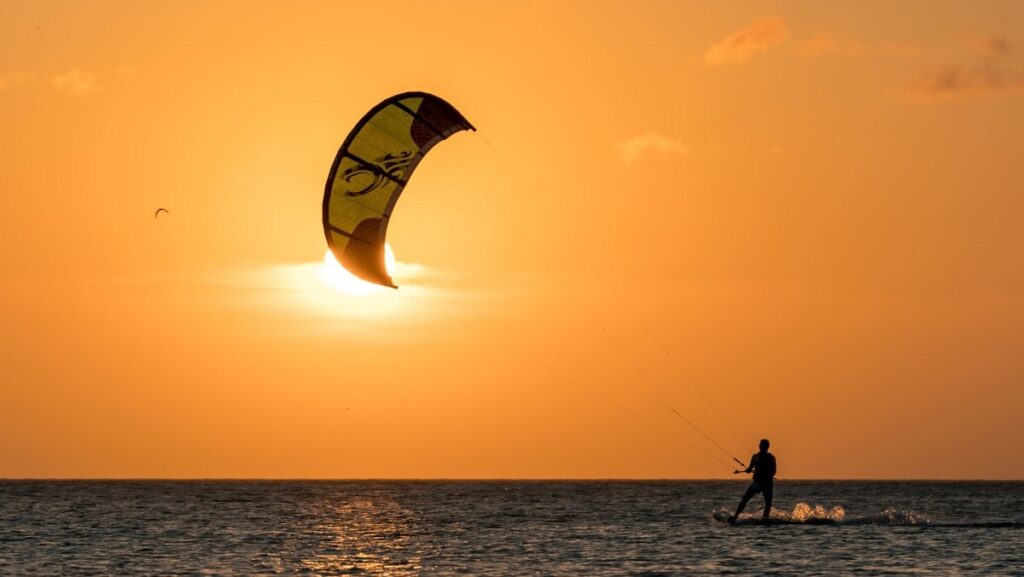 Fitness getaway kite surfing Thailand
