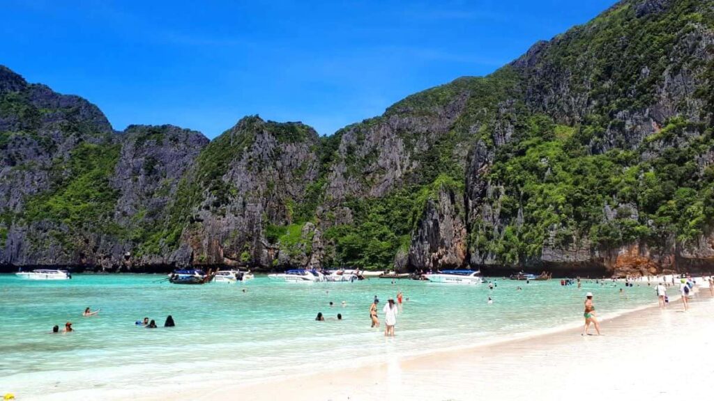 Most beautiful beaches, Maya Bay, Koh Phi Phi, Thailand