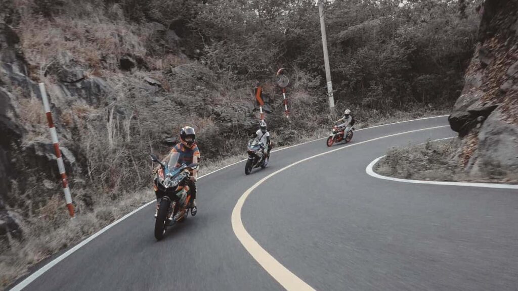 Road trip to Thailand on motorbike