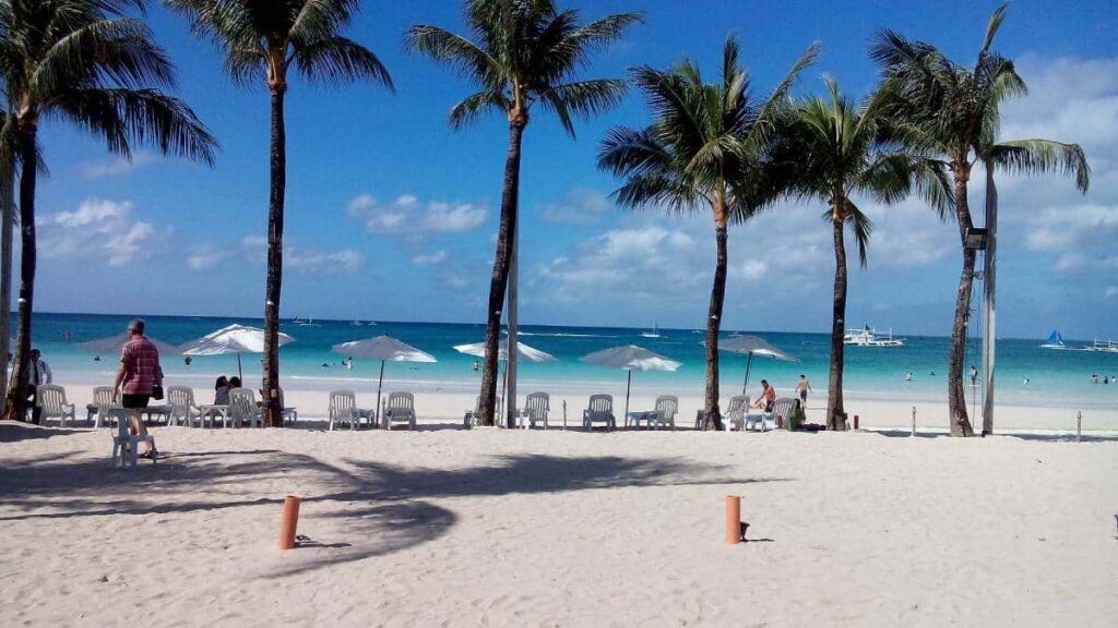 Beautiful beaches, White Beach, Boracay, Philippines