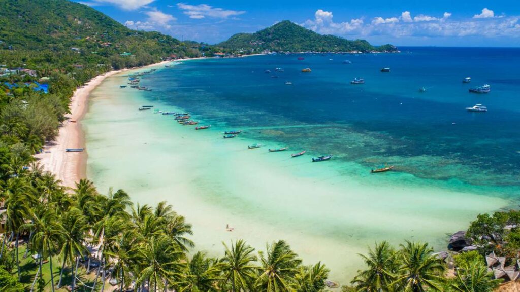 Beach in Thailand, Sairee Beach, Koh Tao