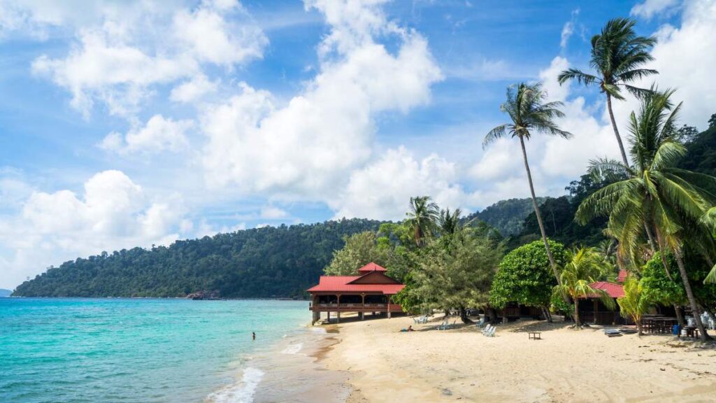 Where is hot in September, Tioman Island, Malaysia