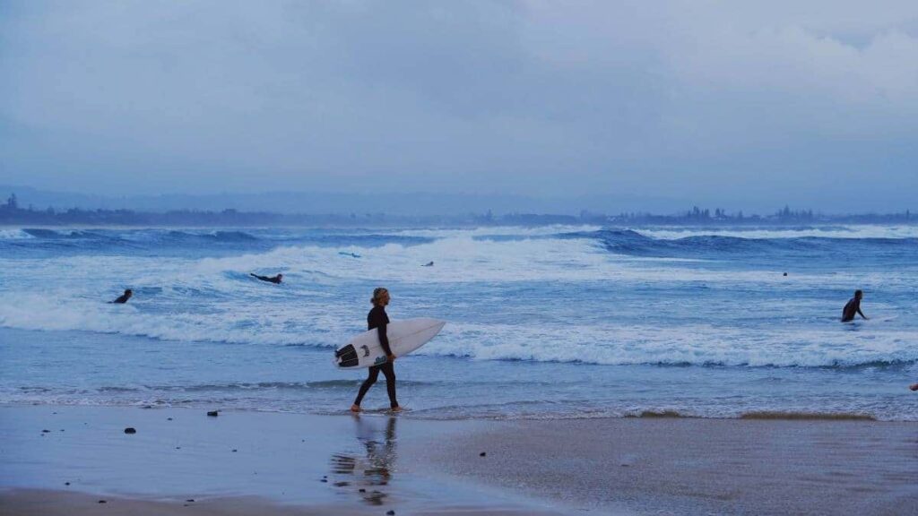 Australian beach, Byron Bay