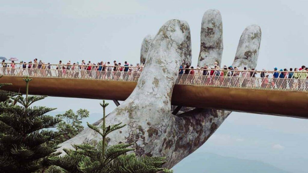 Best time to go in Vietnam, Golden Bridge in June