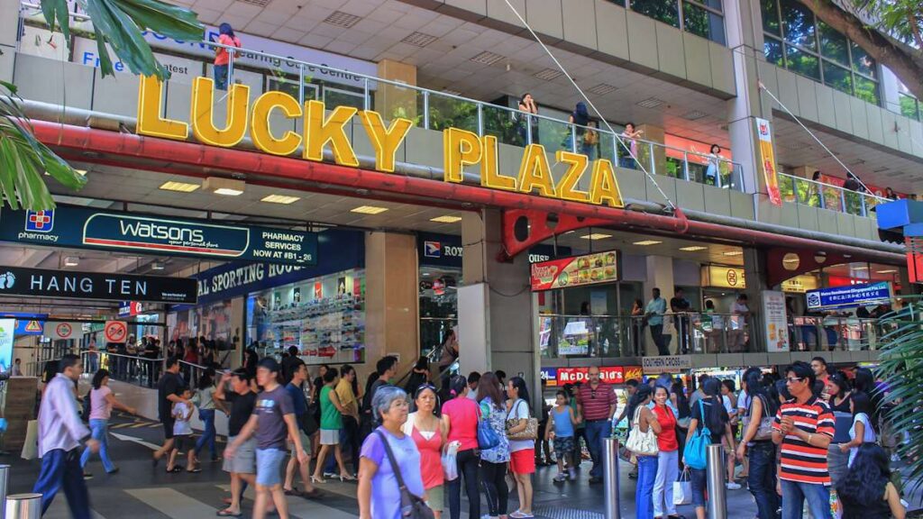 Shopping malls in Singapore, Lucky Plaza